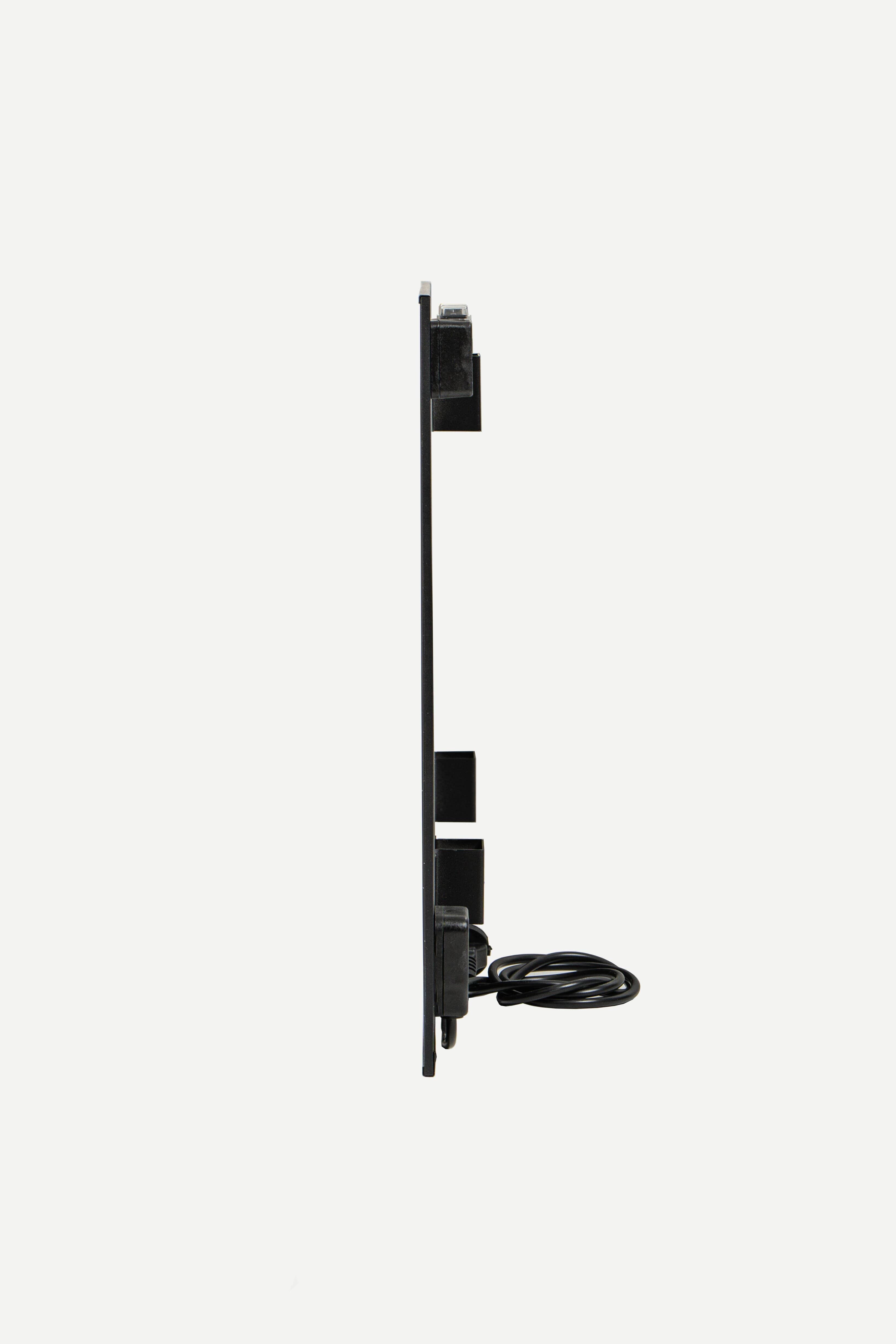 Glassar 800 ЭРГН 0,8 чёрный настенный